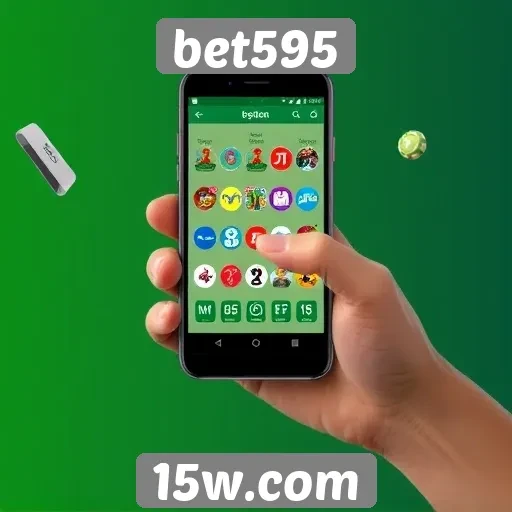 Interfaces móveis proporcionam experiência otimizada no bet595